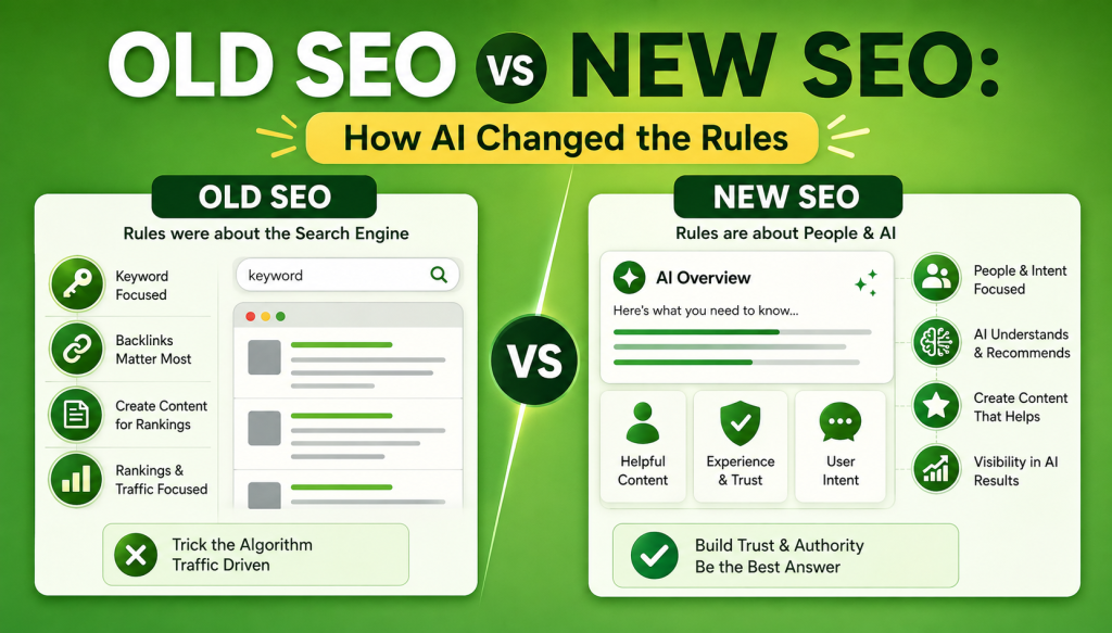 Old SEO vs New SEO